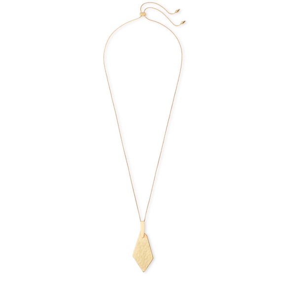 KENDRA SCOTT • Gold Brenton Slider Necklace - Picture 3 of 5